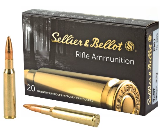 7 x 57 FMJ 9,1 g - Sellier & Bellot