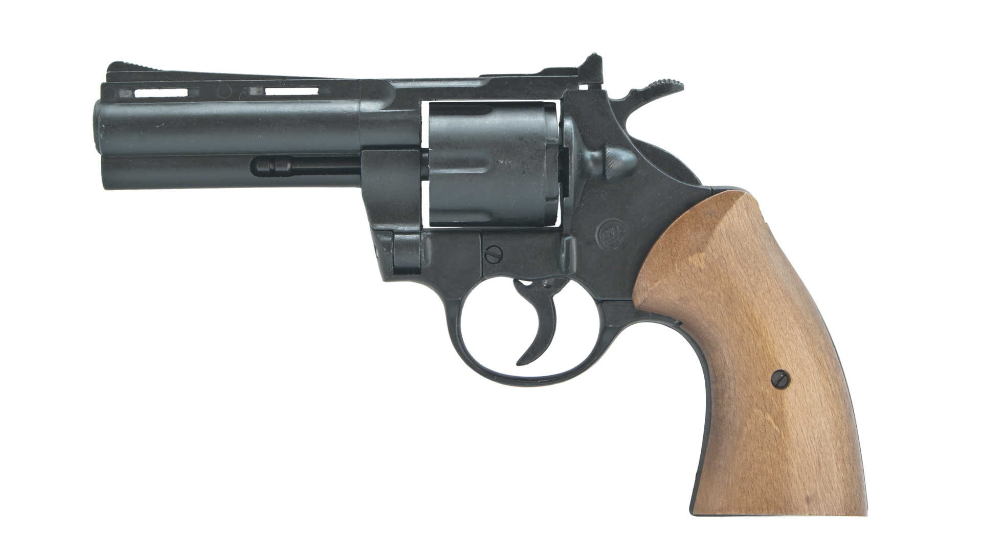 plynový revolver Bruni Magnum - cal. 9 mm R Blanc